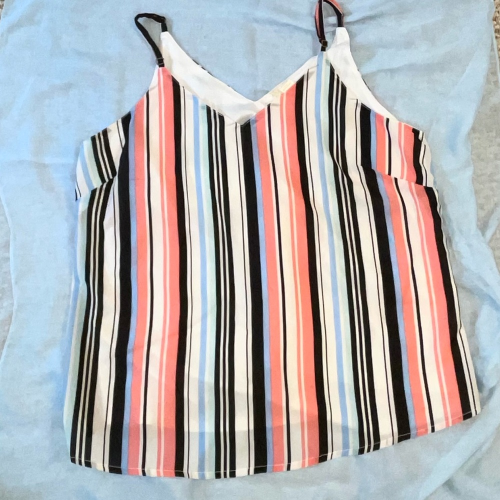 Sleeveless blouse